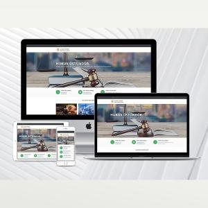 Hukuk Bürosu / Avukat Web Paketi Law v3.0