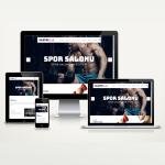 Spor Salonu Web Paketi Flux v3.0
