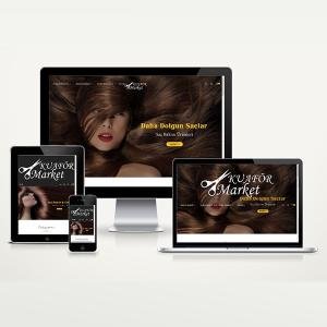 E-Ticaret Kuaför Paketi Hair v4.0