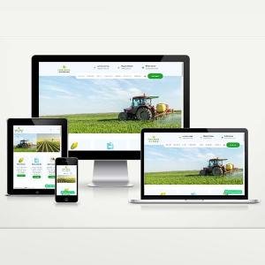 Tarım Ziraat Web Sitesi Paketi Land v4.5