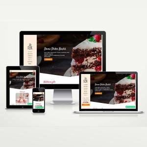 Pastane Web Sitesi Paketi Cake v4.5