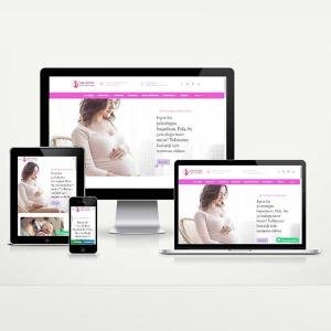Ebe Doğum Danışmanı Web Sitesi Paketi Pregnant v6.0