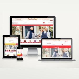 E-Ticaret Giyim Moda Web Paketi Hijab v5.0