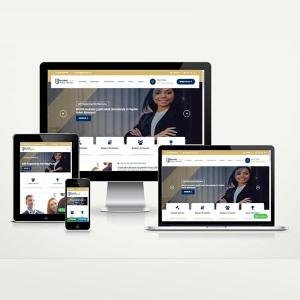 Avukat Hukuk Bürosu Web Site Paketi Attorney