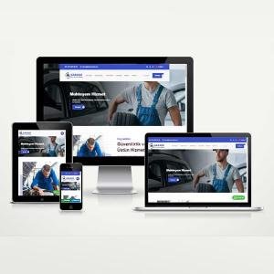 Oto Servis Firması Web Paketi Garage