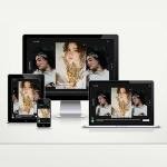 Kişisel Sanatçı Web Sitesi Paketi Playful