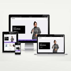 E-Ticaret Giyim Moda Web Paketi Ecomus