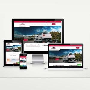 Oto Kurtarma - Oto Çekici Web Paketi Gotow