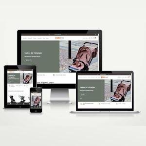 E-Ticaret Bebek ve Çocuk Ürünleri Web Paketi Babycare