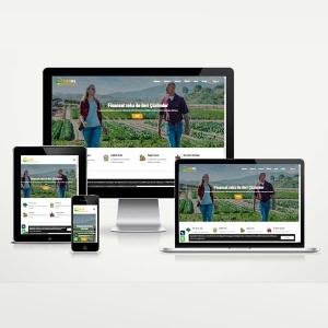 Botanik Tarım Web Sitesi Paketi Agriculture