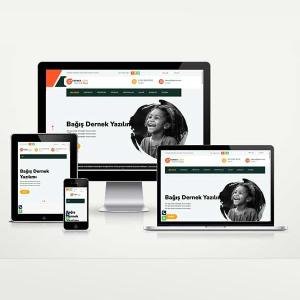 Yardım Derneği Web Site Paketi Human