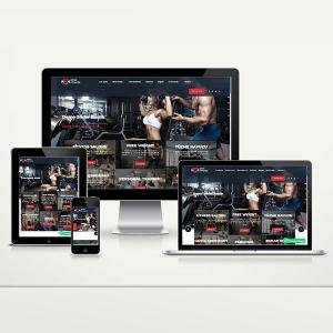 Spor Salonu ve Fitness Web Paketi Soccer v4.5