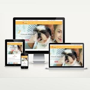 Veteriner Kliniği Web Sitesi Woof v5.0