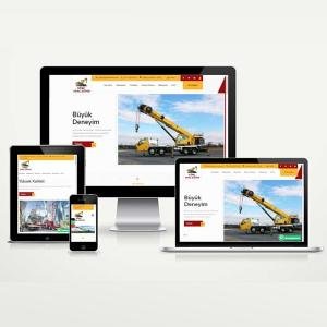 Vinç Firma Hazır Site Paketi Crane v5.0