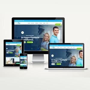 Temizlik Firması Web Paketi Shine v5.0