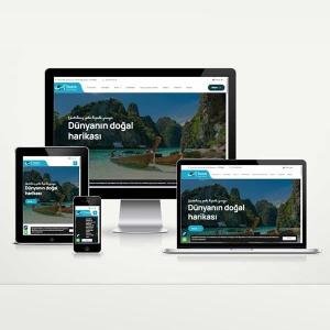 Tur - Gezi Firma Web Sitesi Paketi Journey